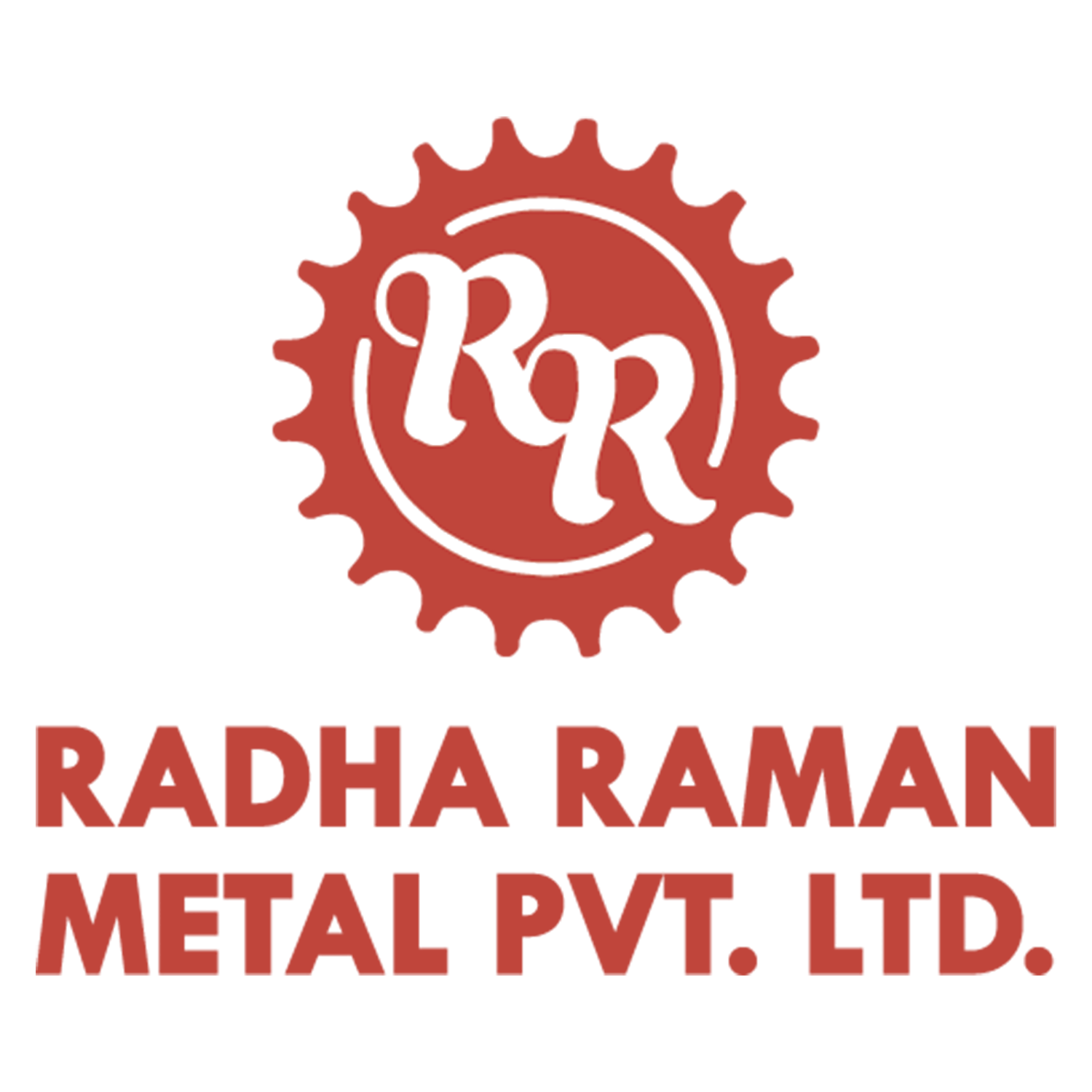 Radha Raman Metal Logo
